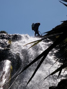 Auckland canyoning
